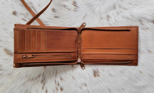 Dry Leaf Wallet Purse
