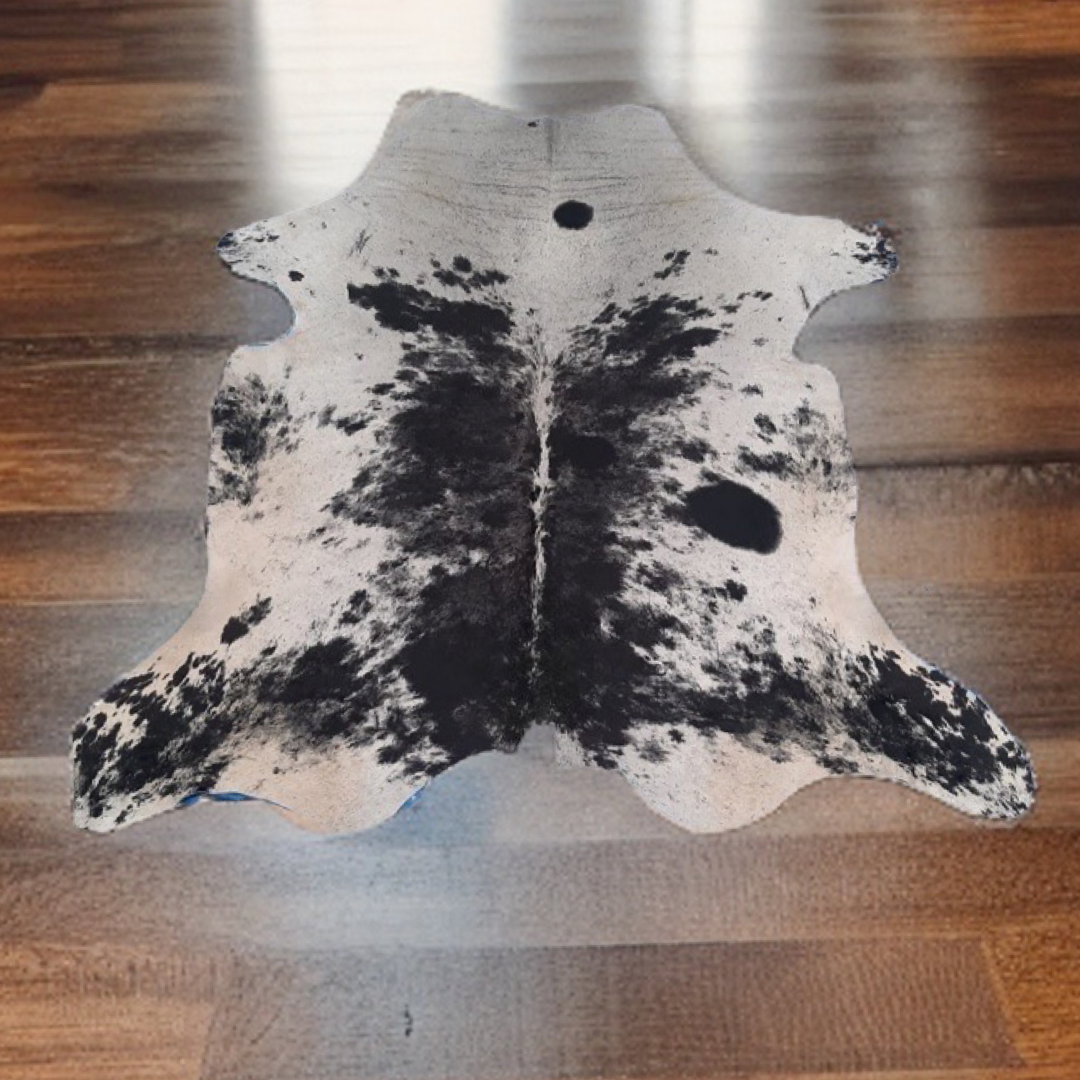 Cowhide Rug Solid Color brown v194