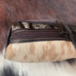 Cowhide coin Holder