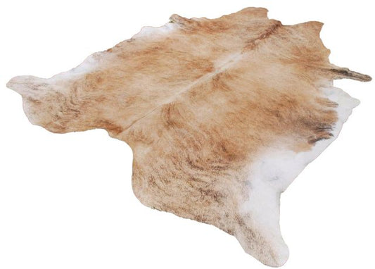 Cowhide Rug v40 light cream