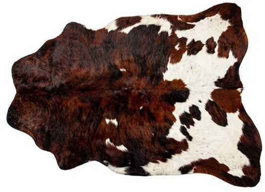 Tricolor Cowhide Rug